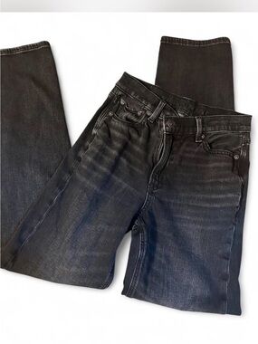 Women’s Black baggy straight jean